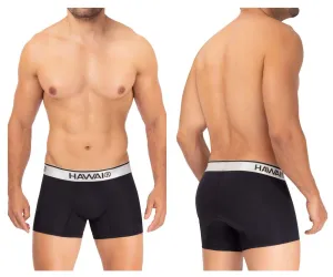 Clothing_Hawair_Mens Underwear HAWAI 42326 Microfiber Boxer Briefs Color Black