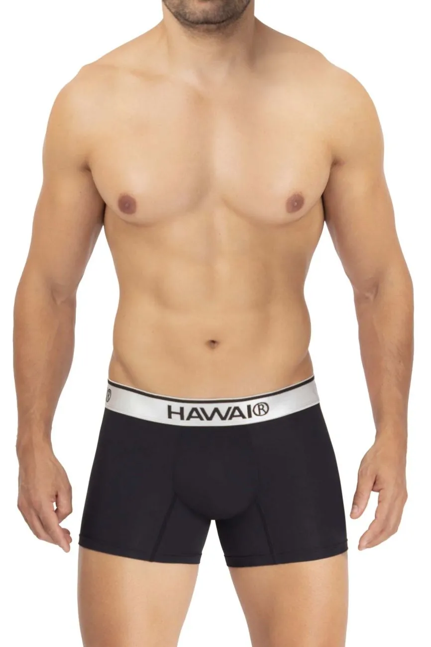 Clothing_Hawair_Mens Underwear HAWAI 42326 Microfiber Boxer Briefs Color Black