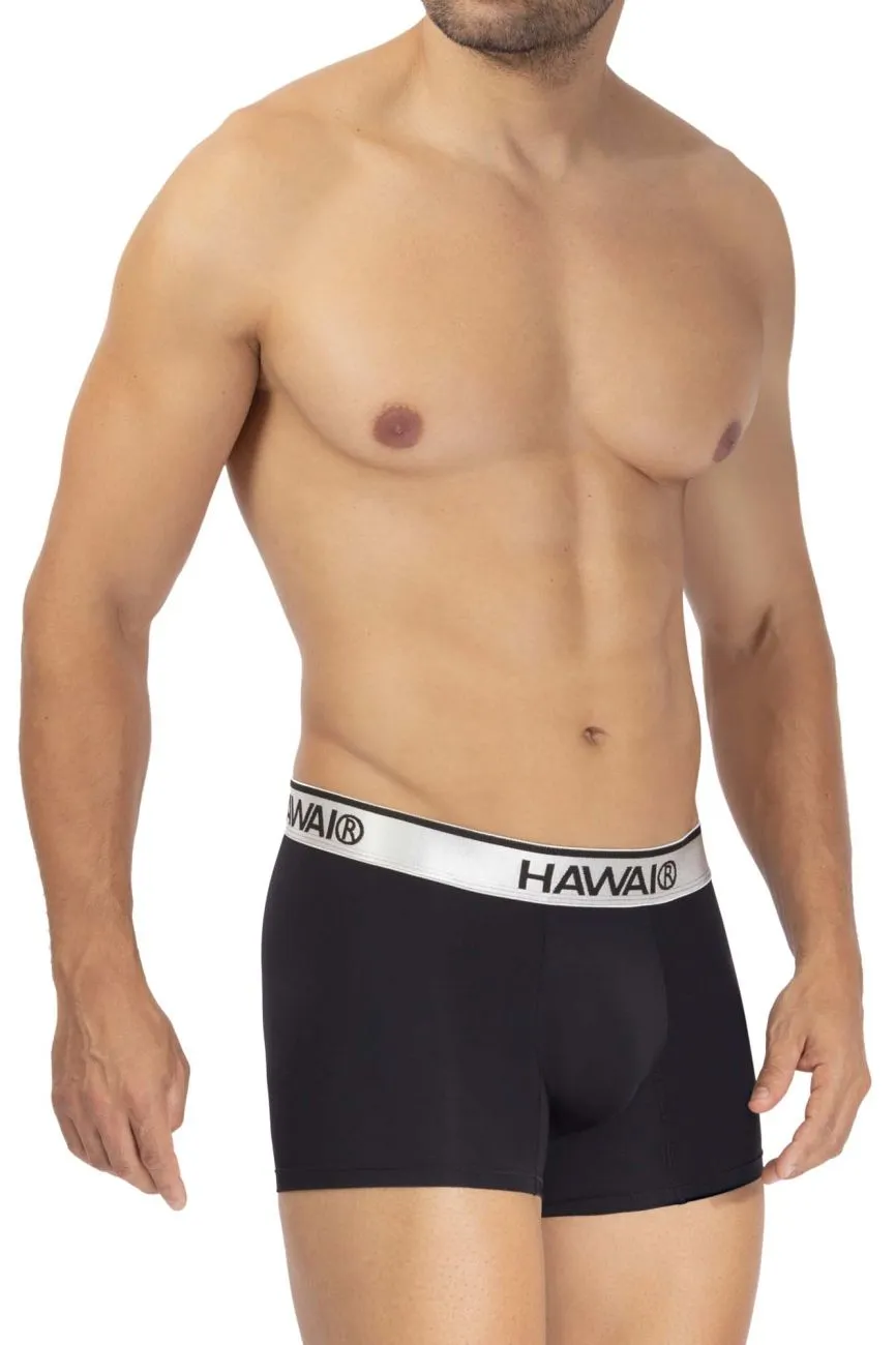 Clothing_Hawair_Mens Underwear HAWAI 42326 Microfiber Boxer Briefs Color Black