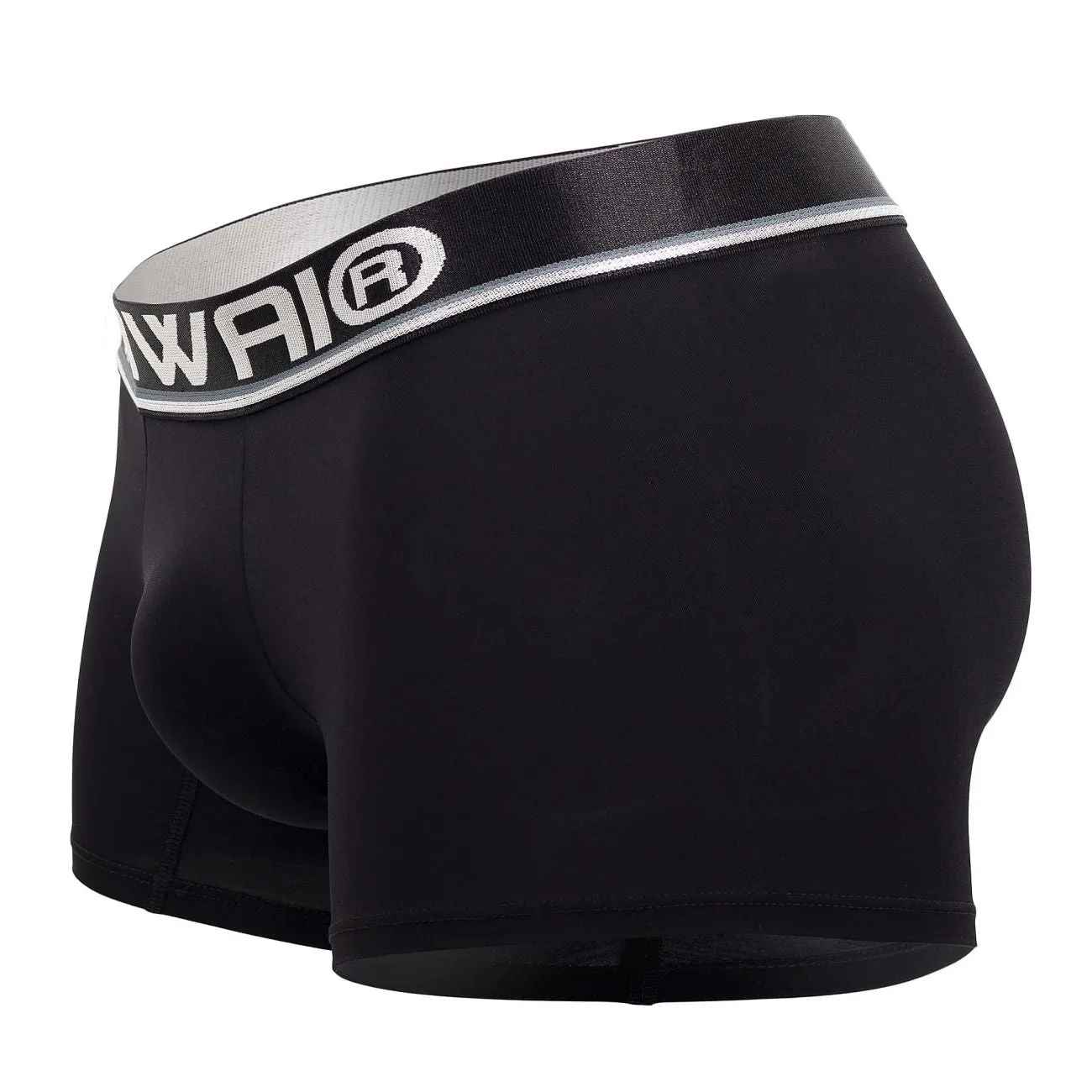 Clothing_Hawair_Mens Underwear HAWAI 42326 Microfiber Boxer Briefs Color Black
