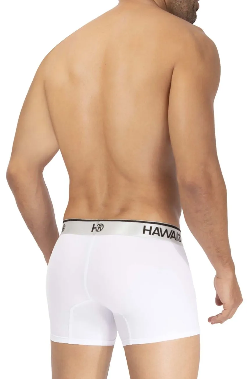 Clothing_Hawair_Mens Underwear HAWAI 42326 Microfiber Boxer Briefs Color White