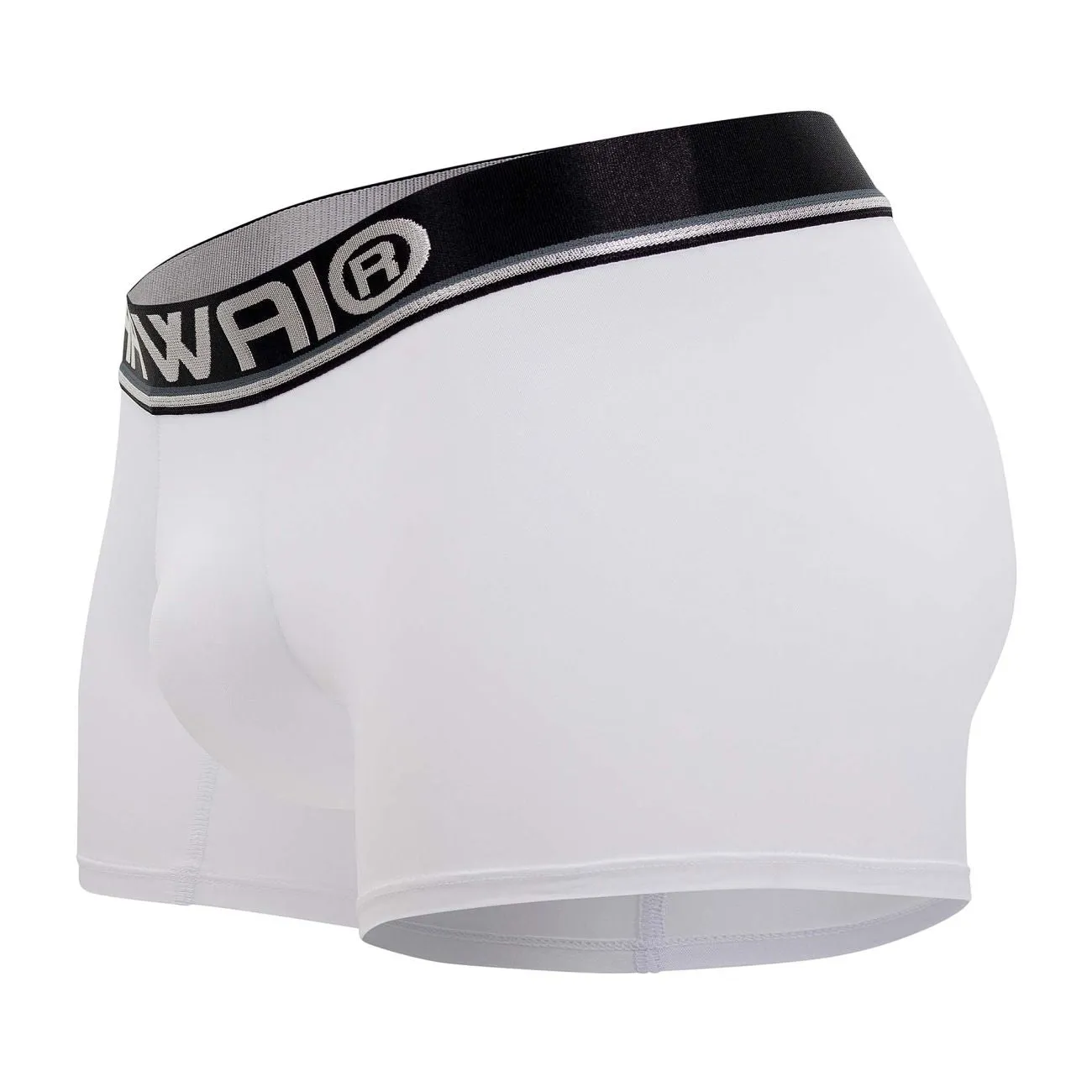 Clothing_Hawair_Mens Underwear HAWAI 42326 Microfiber Boxer Briefs Color White