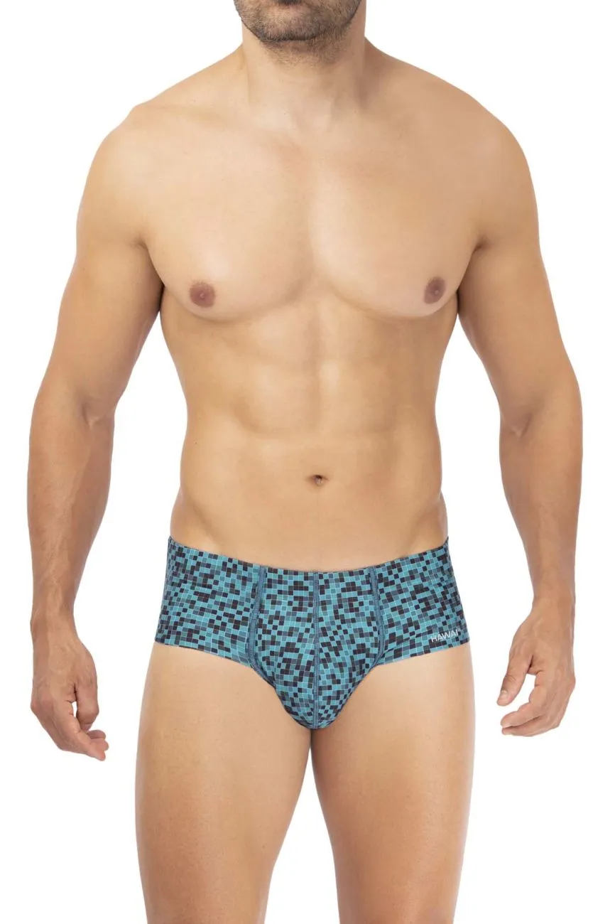 Clothing_Hawair_Mens Underwear HAWAI 42327 Microfiber Briefs Color Green