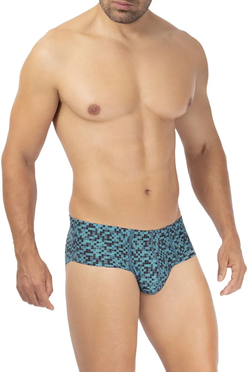 Clothing_Hawair_Mens Underwear HAWAI 42327 Microfiber Briefs Color Green