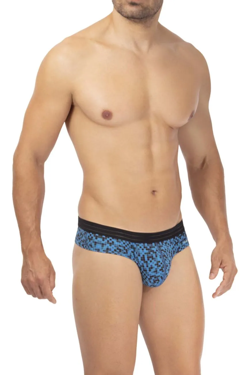 Clothing_Hawair_Mens Underwear HAWAI 42328 Microfiber Thongs Color Blue