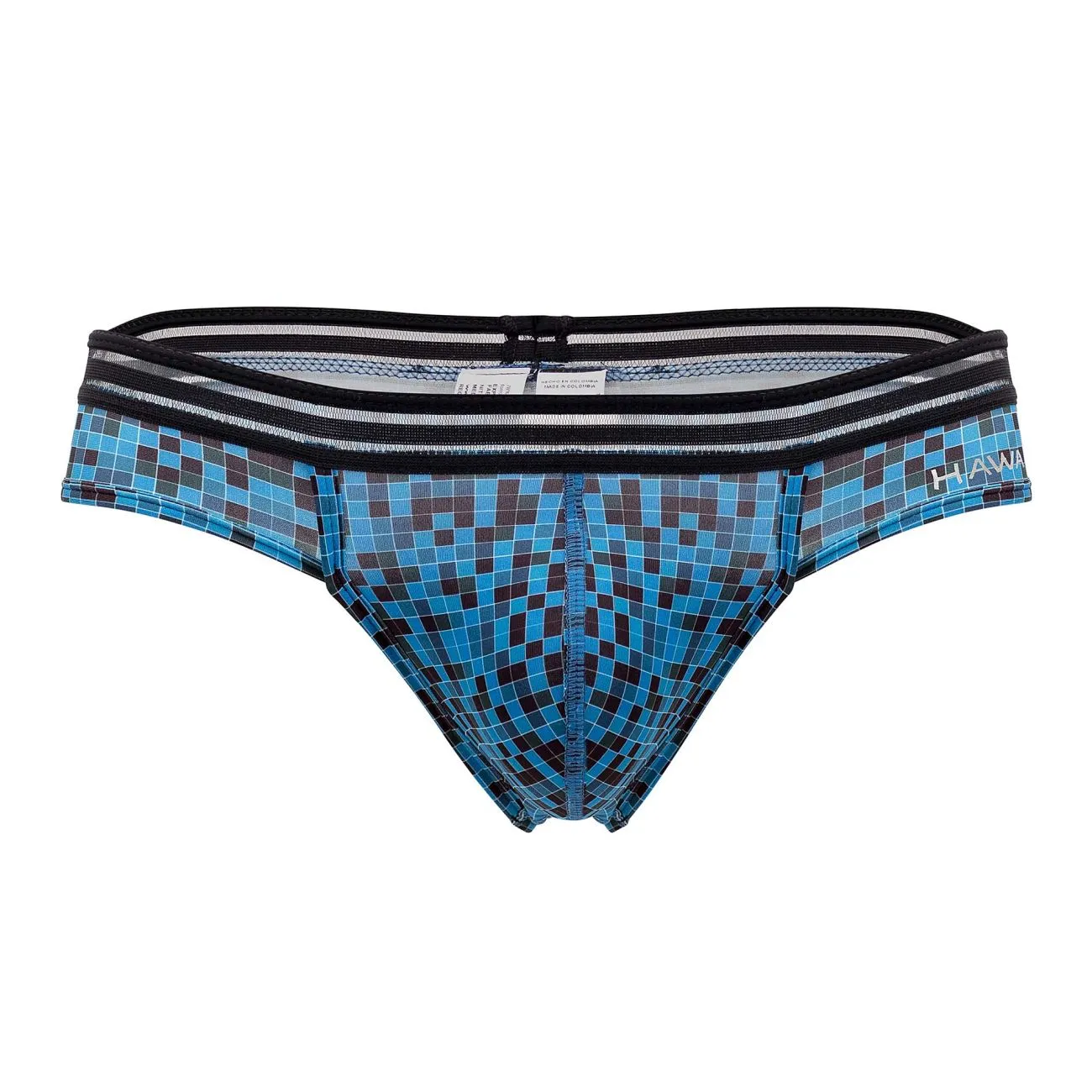 Clothing_Hawair_Mens Underwear HAWAI 42328 Microfiber Thongs Color Blue