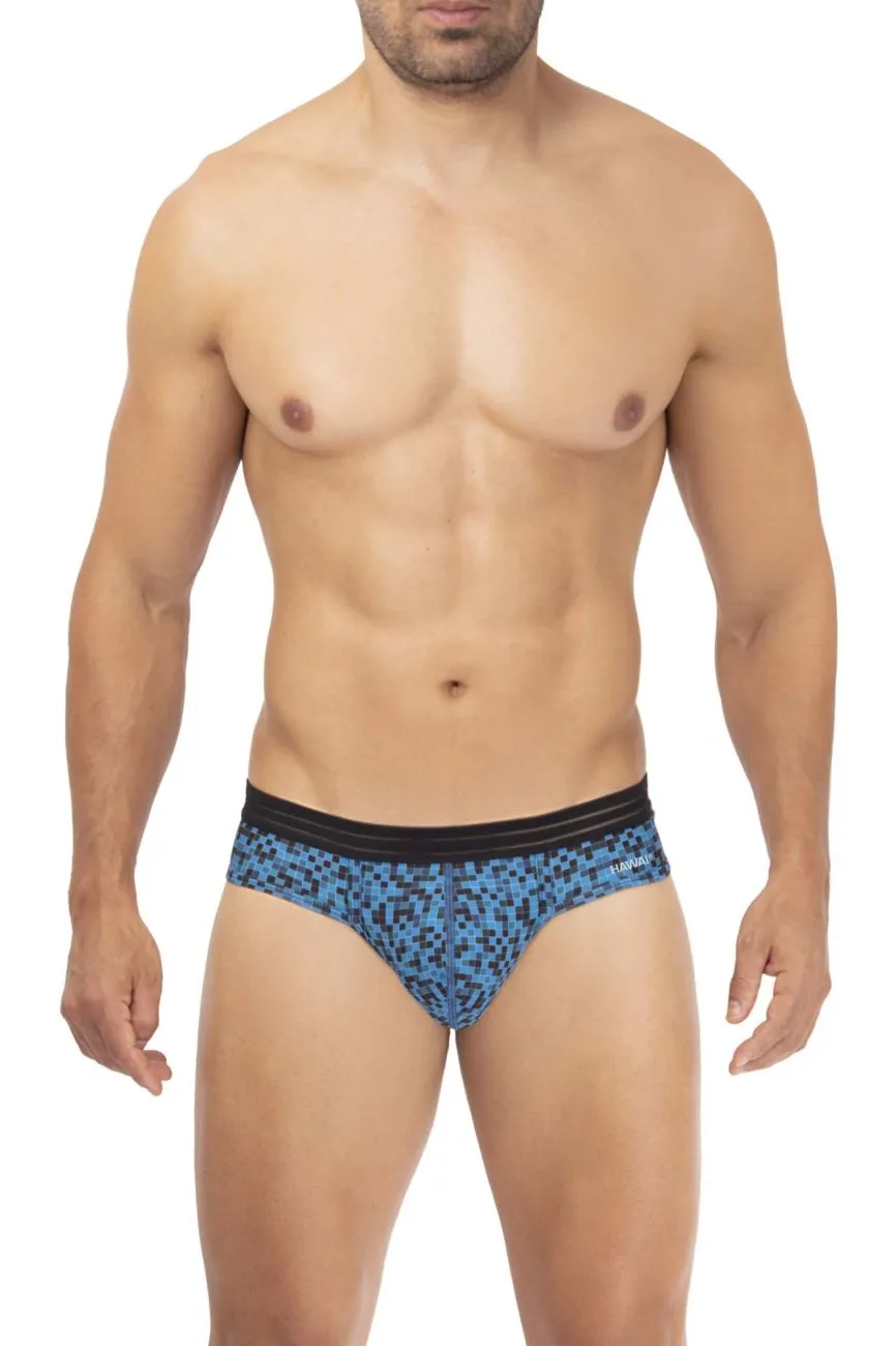 Clothing_Hawair_Mens Underwear HAWAI 42328 Microfiber Thongs Color Blue