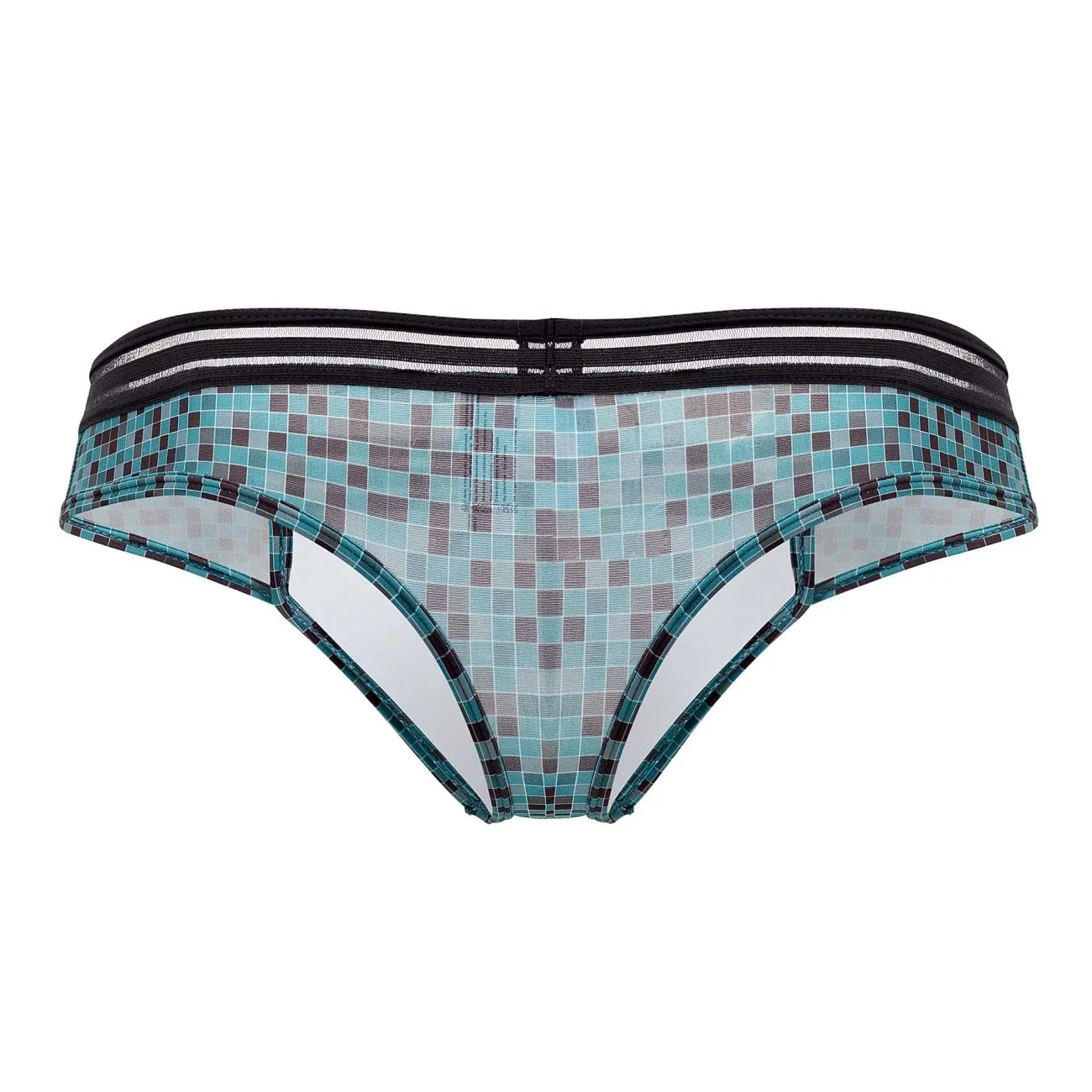 Clothing_Hawair_Mens Underwear HAWAI 42328 Microfiber Thongs Color Green