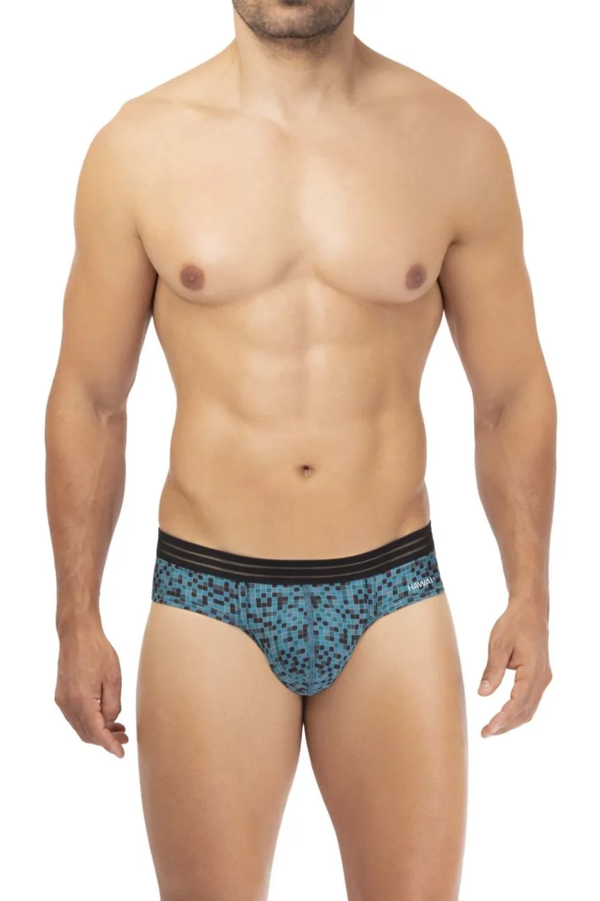 Clothing_Hawair_Mens Underwear HAWAI 42328 Microfiber Thongs Color Green