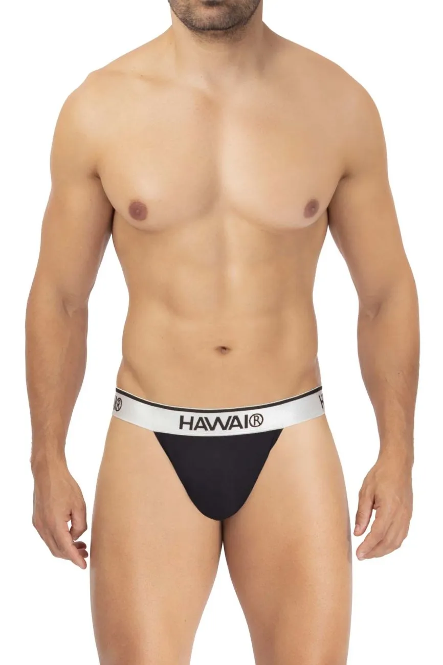 Clothing_Hawair_Mens Underwear HAWAI 42338 Microfiber Thongs Color Black