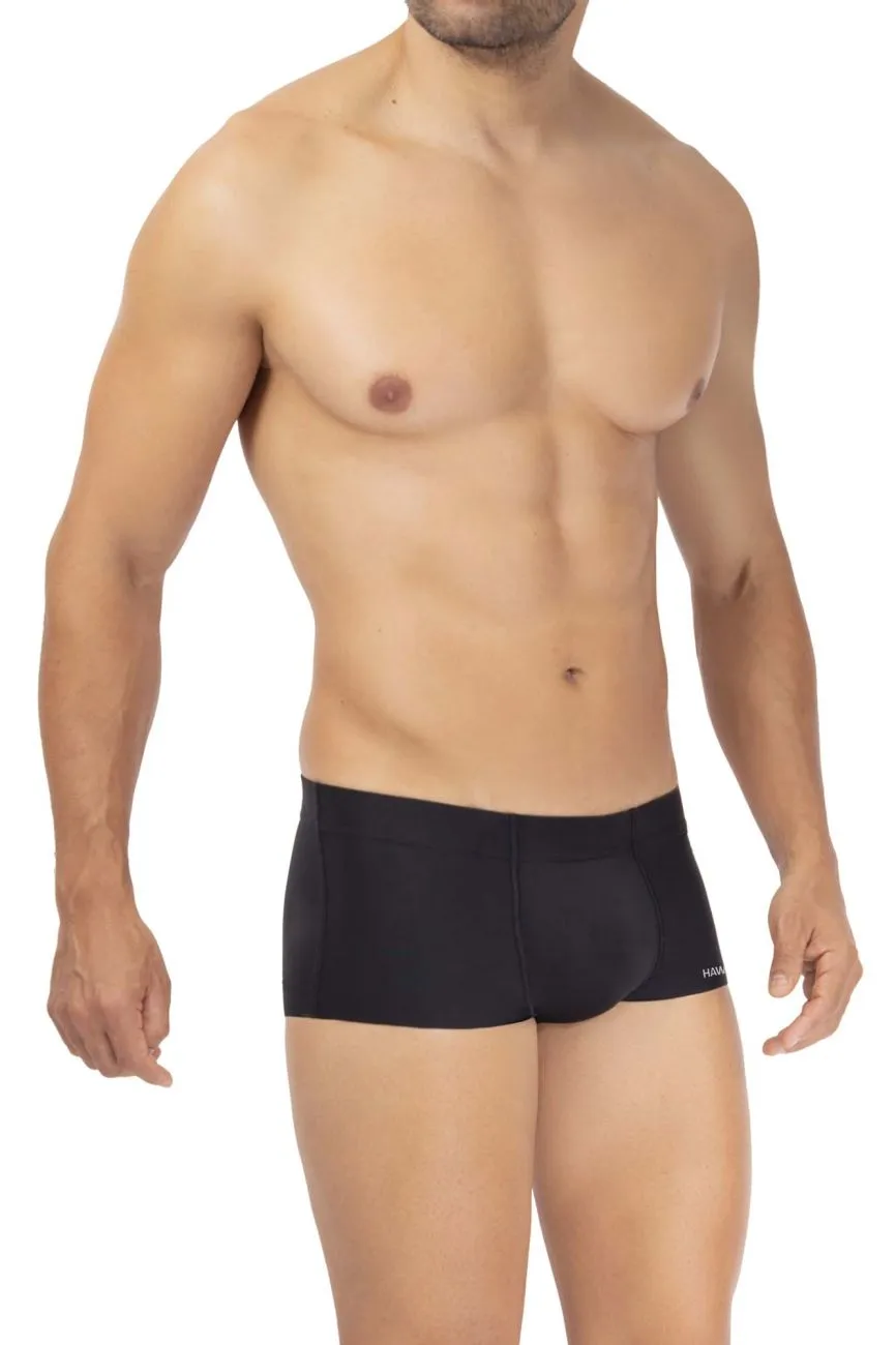 Clothing_Hawair_Mens Underwear HAWAI 42344 Microfiber Trunks Color Black