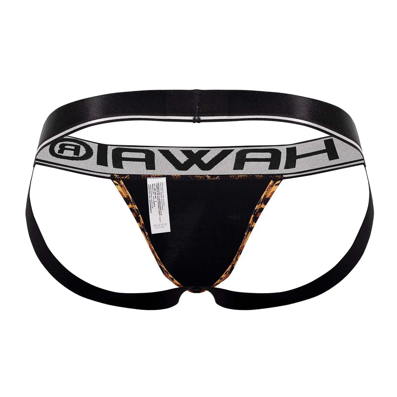 Clothing_Hawair_Mens Underwear HAWAI 42346 Microfiber Jockstrap Color Animal Print