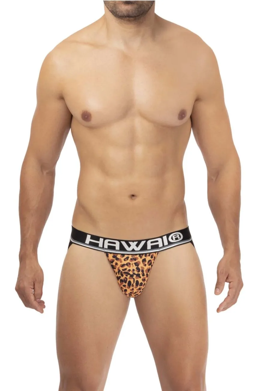 Clothing_Hawair_Mens Underwear HAWAI 42346 Microfiber Jockstrap Color Animal Print