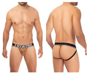 Clothing_Hawair_Mens Underwear HAWAI 42346 Microfiber Jockstrap Color Animal Print