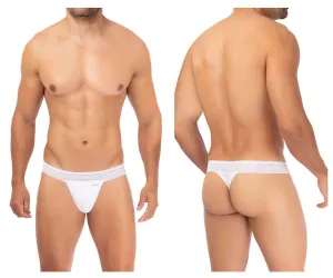 Clothing_Hawair_Mens Underwear HAWAI 42347 Microfiber Thongs Color White