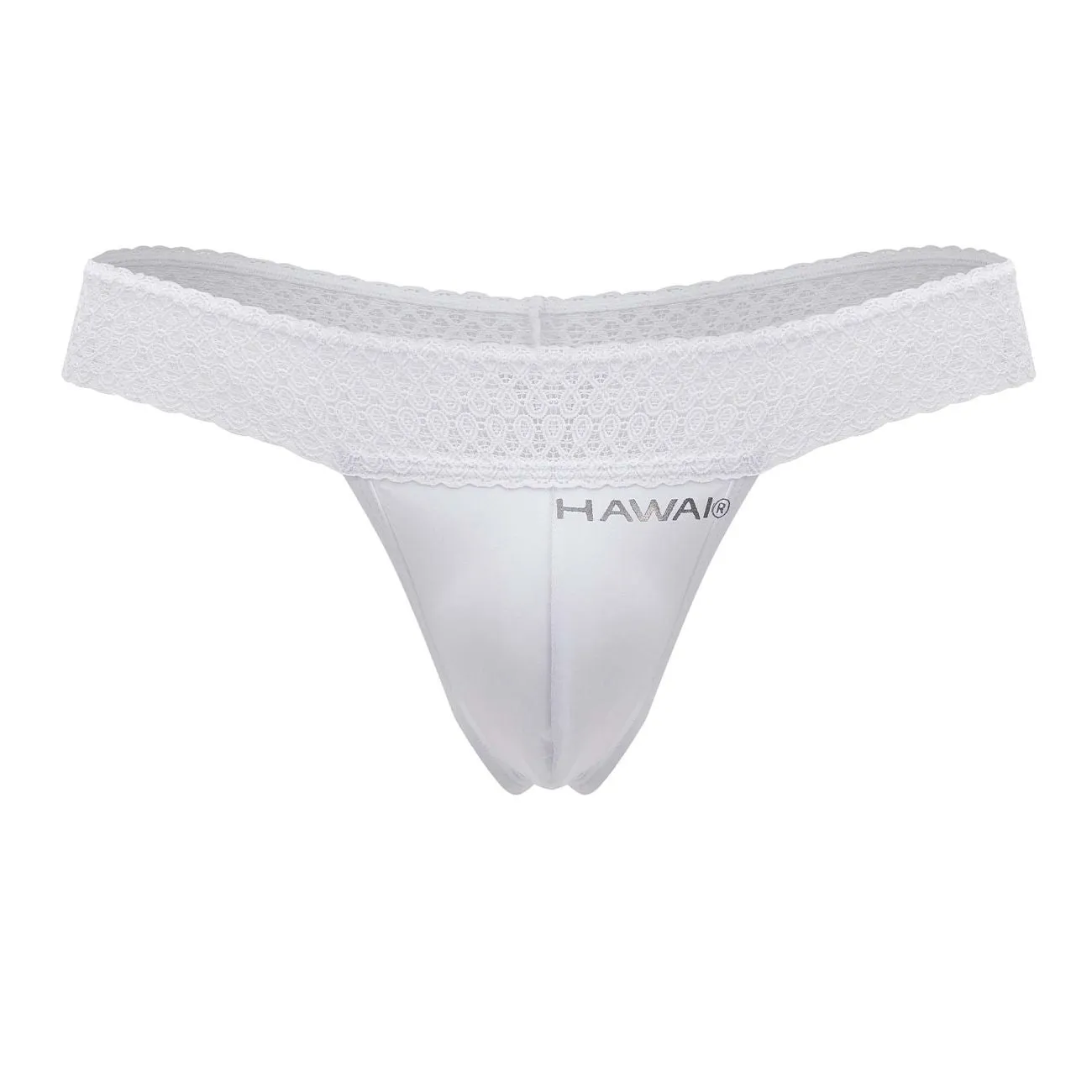 Clothing_Hawair_Mens Underwear HAWAI 42347 Microfiber Thongs Color White