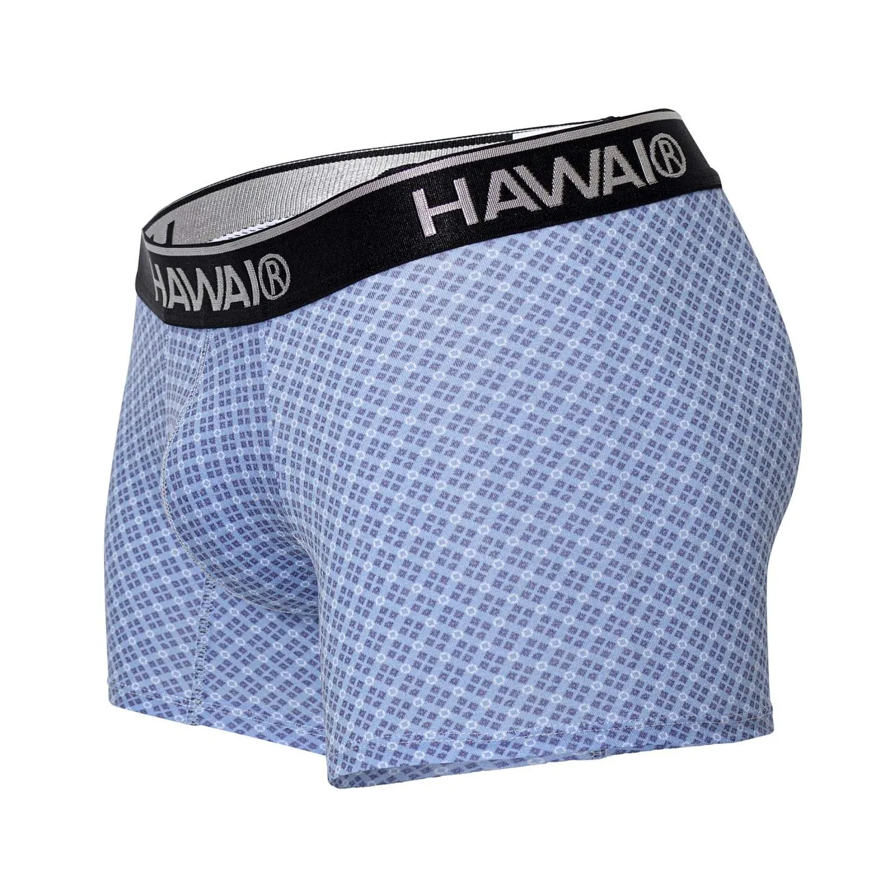 Clothing_Hawair_Mens Underwear HAWAI 42421 Printed Trunks Color Blue