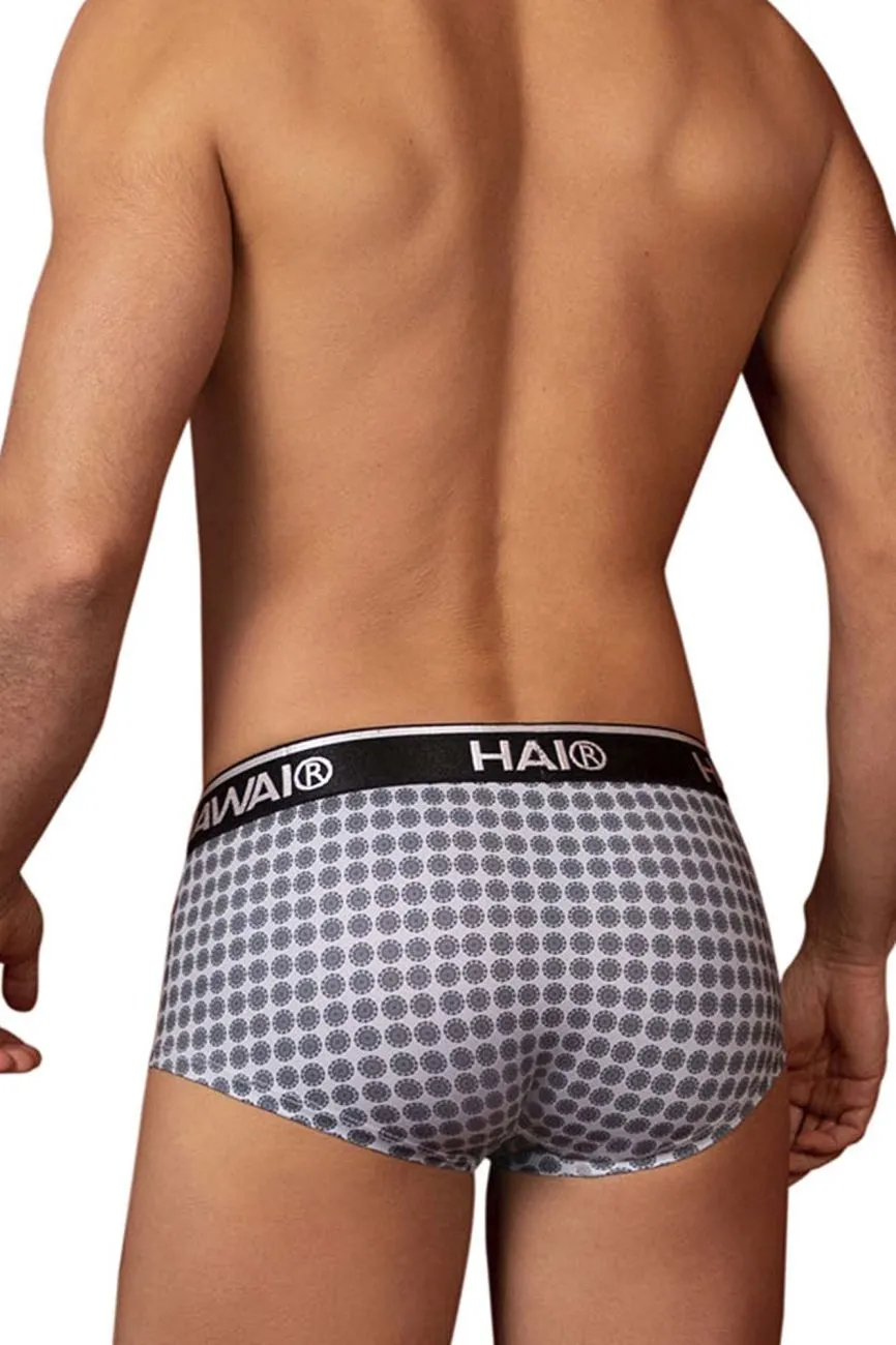 Clothing_Hawair_Mens Underwear HAWAI 42430 Printed Briefs Color Gray