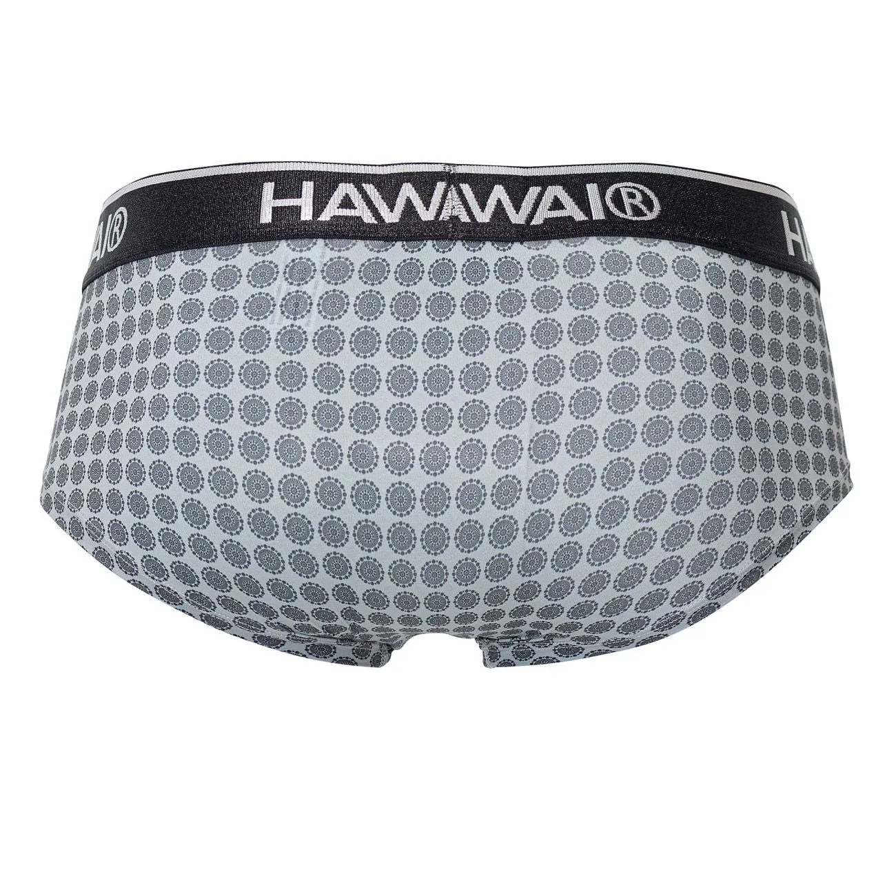 Clothing_Hawair_Mens Underwear HAWAI 42430 Printed Briefs Color Gray