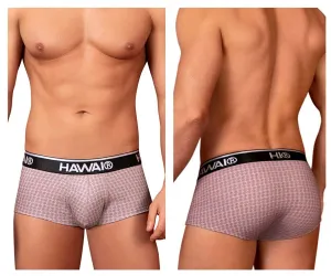 Clothing_Hawair_Mens Underwear HAWAI 42431 Printed Briefs Color Cocoa