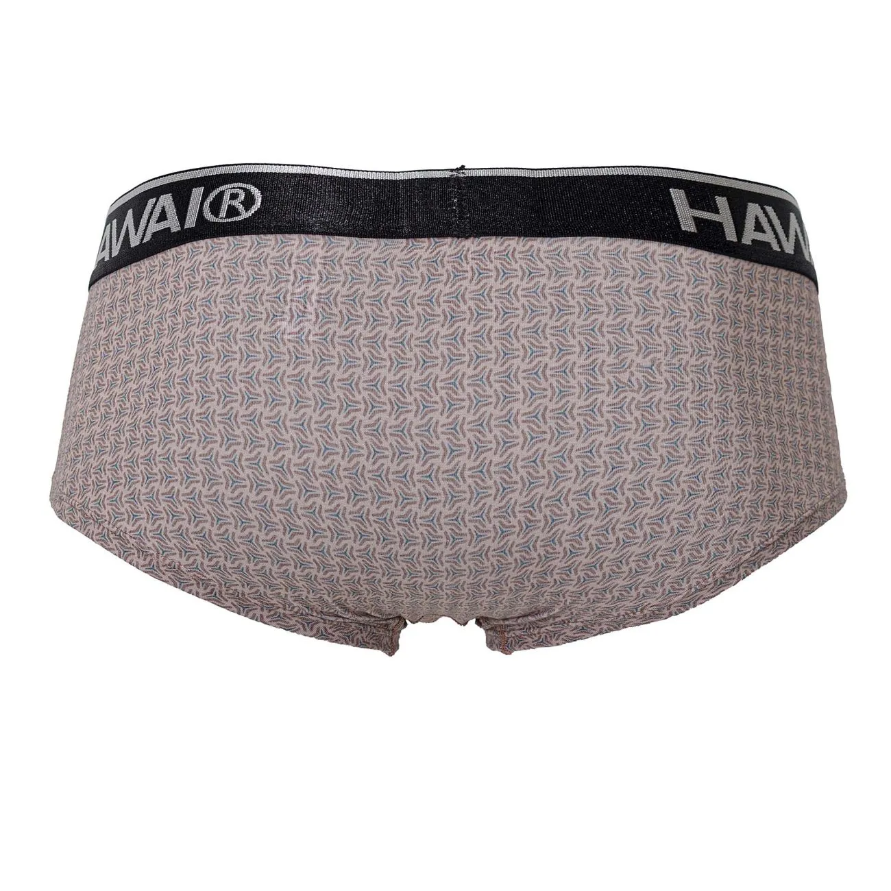 Clothing_Hawair_Mens Underwear HAWAI 42431 Printed Briefs Color Cocoa