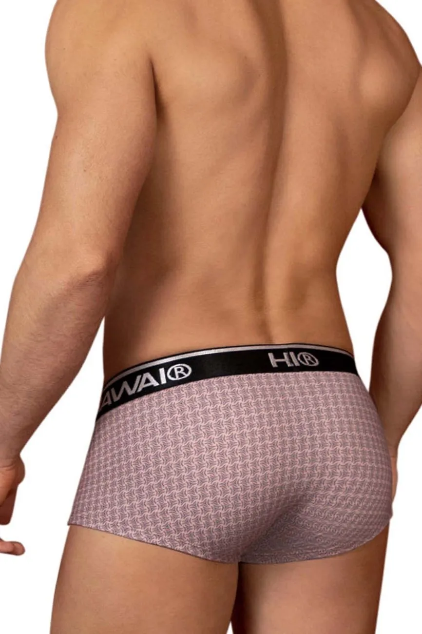 Clothing_Hawair_Mens Underwear HAWAI 42431 Printed Briefs Color Cocoa
