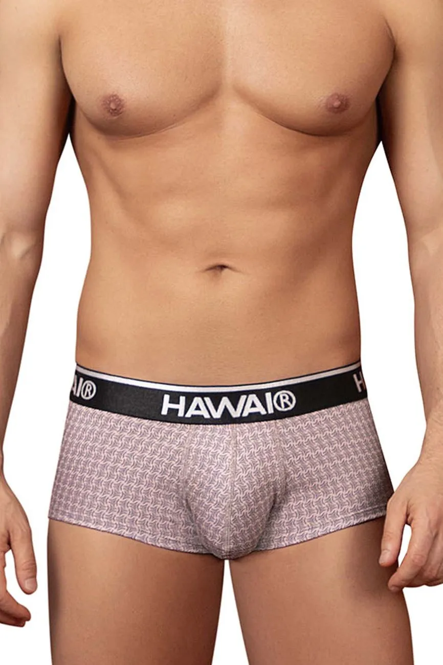 Clothing_Hawair_Mens Underwear HAWAI 42431 Printed Briefs Color Cocoa