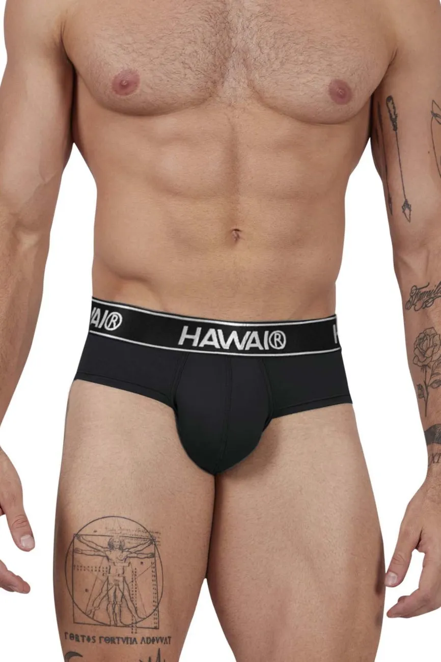 Clothing_Hawair_Mens Underwear HAWAIR 41963 Microfiber Briefs Color Black