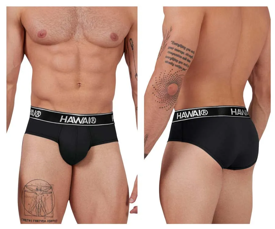 Clothing_Hawair_Mens Underwear HAWAIR 41963 Microfiber Briefs Color Black