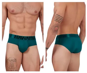 Clothing_Hawair_Mens Underwear HAWAIR 41963 Microfiber Briefs Color Green