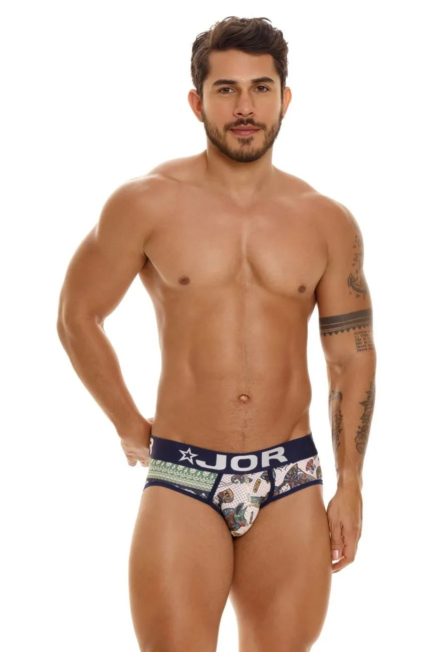 Clothing_Jor_Mens Underwear JOR 1876 Cairo Briefs Color Printed
