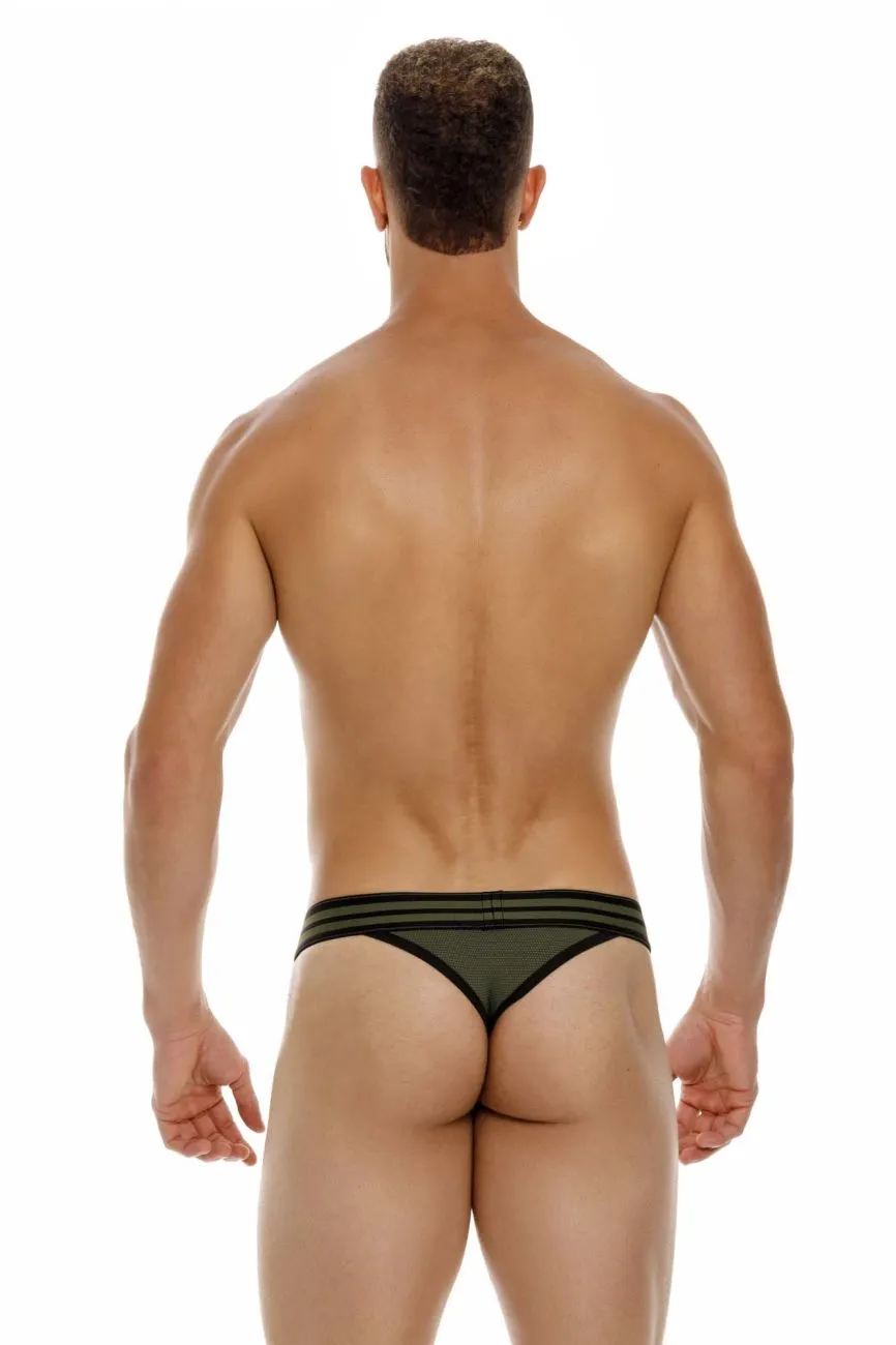 Clothing_Jor_Mens Underwear JOR 1947 College Thongs Color Green