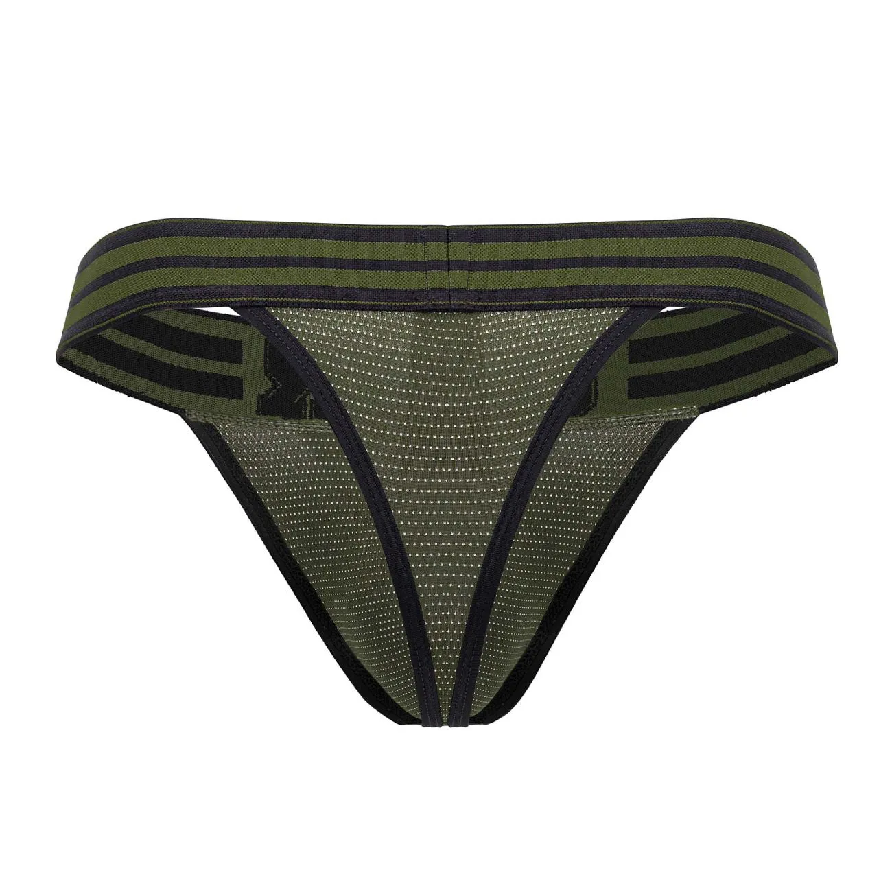 Clothing_Jor_Mens Underwear JOR 1947 College Thongs Color Green