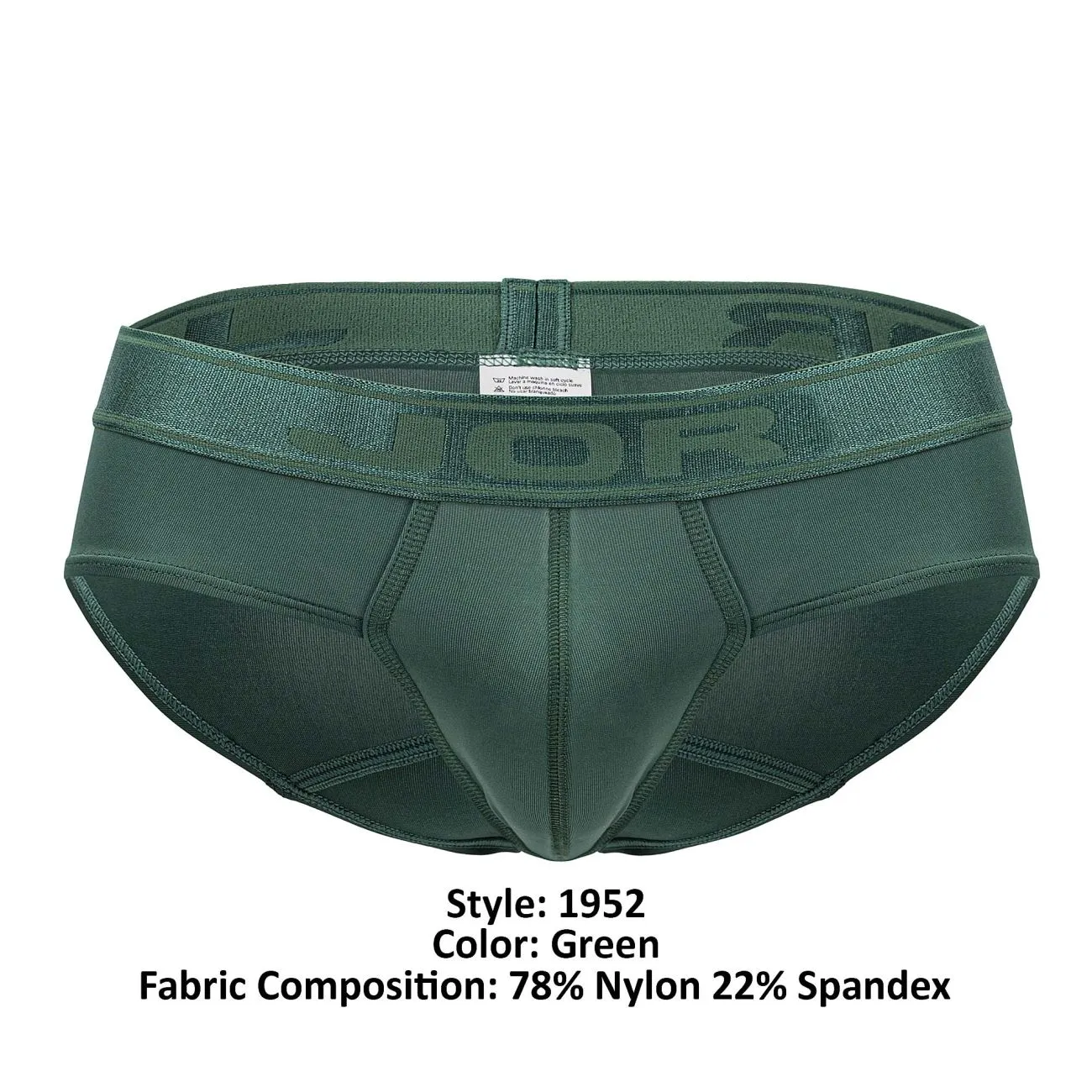 Clothing_Jor_Mens Underwear JOR 1952 Element Briefs Color Green