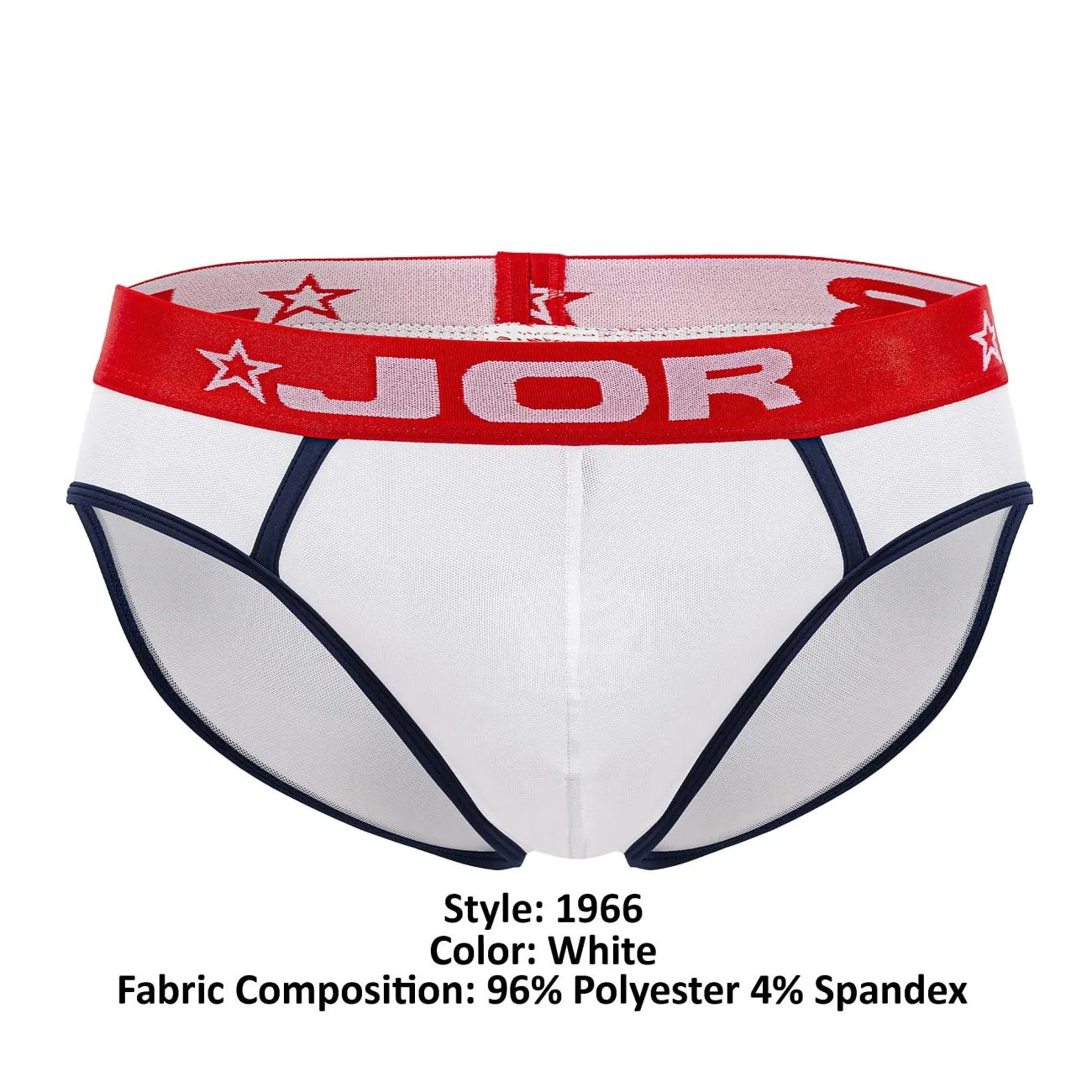 Clothing_Jor_Mens Underwear JOR 1966 Dakar Bikini Color White