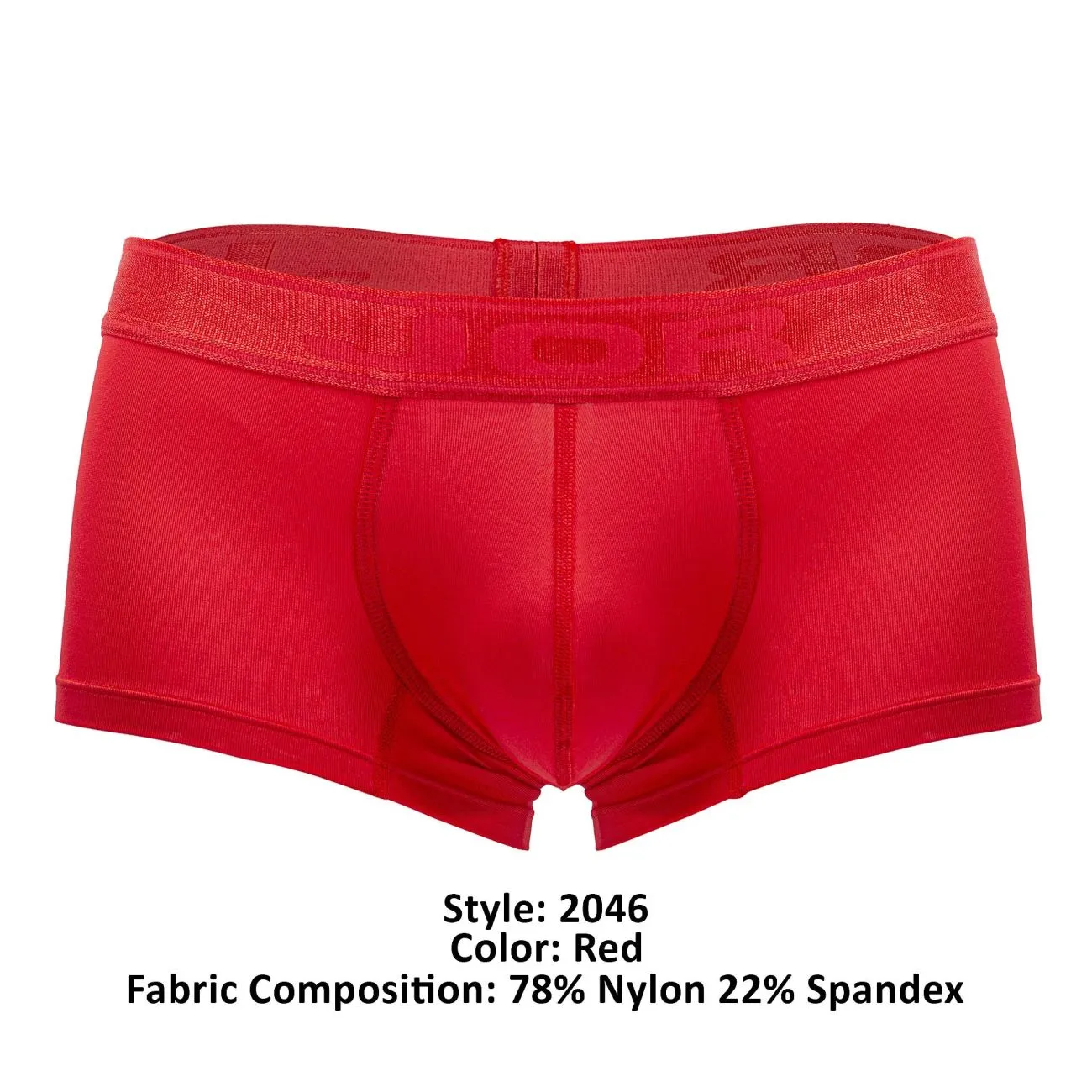 Clothing_Jor_Mens Underwear JOR 2046 Element Trunks Color Red