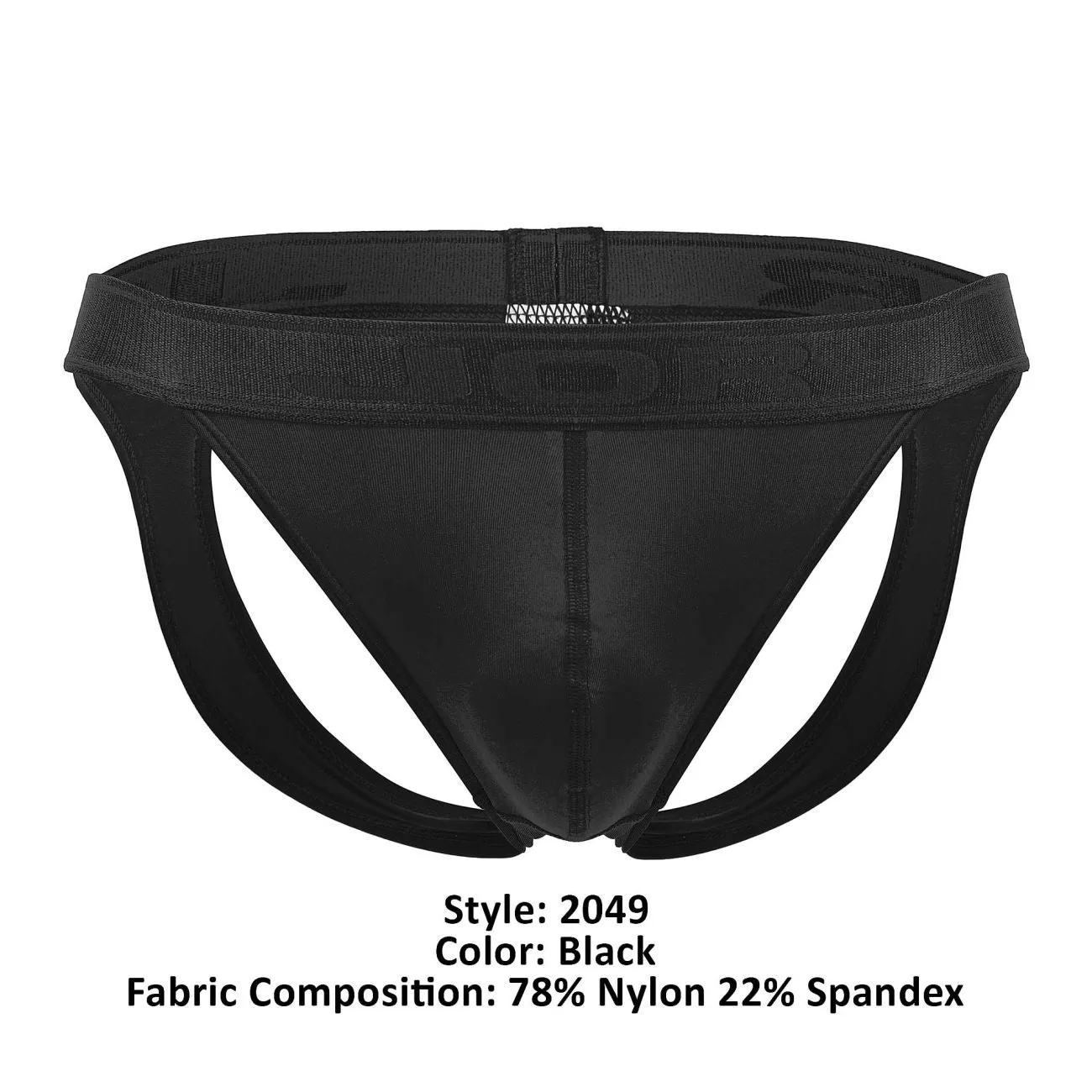 Clothing_Jor_Mens Underwear JOR 2049 Element Jockstrap Color Black
