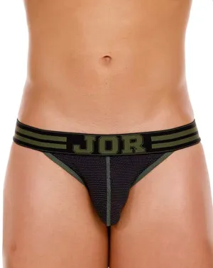 Clothing_Jor_Mens Underwear Jor 2060 College Thongs Black