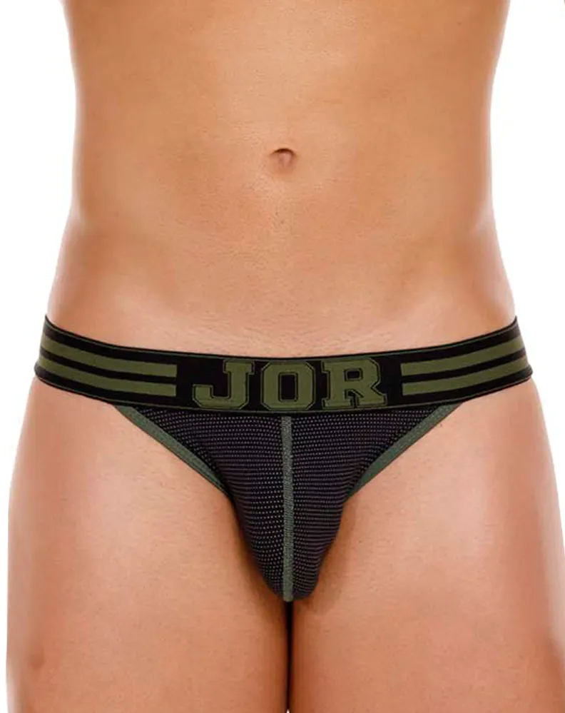 Clothing_Jor_Mens Underwear Jor 2060 College Thongs Black