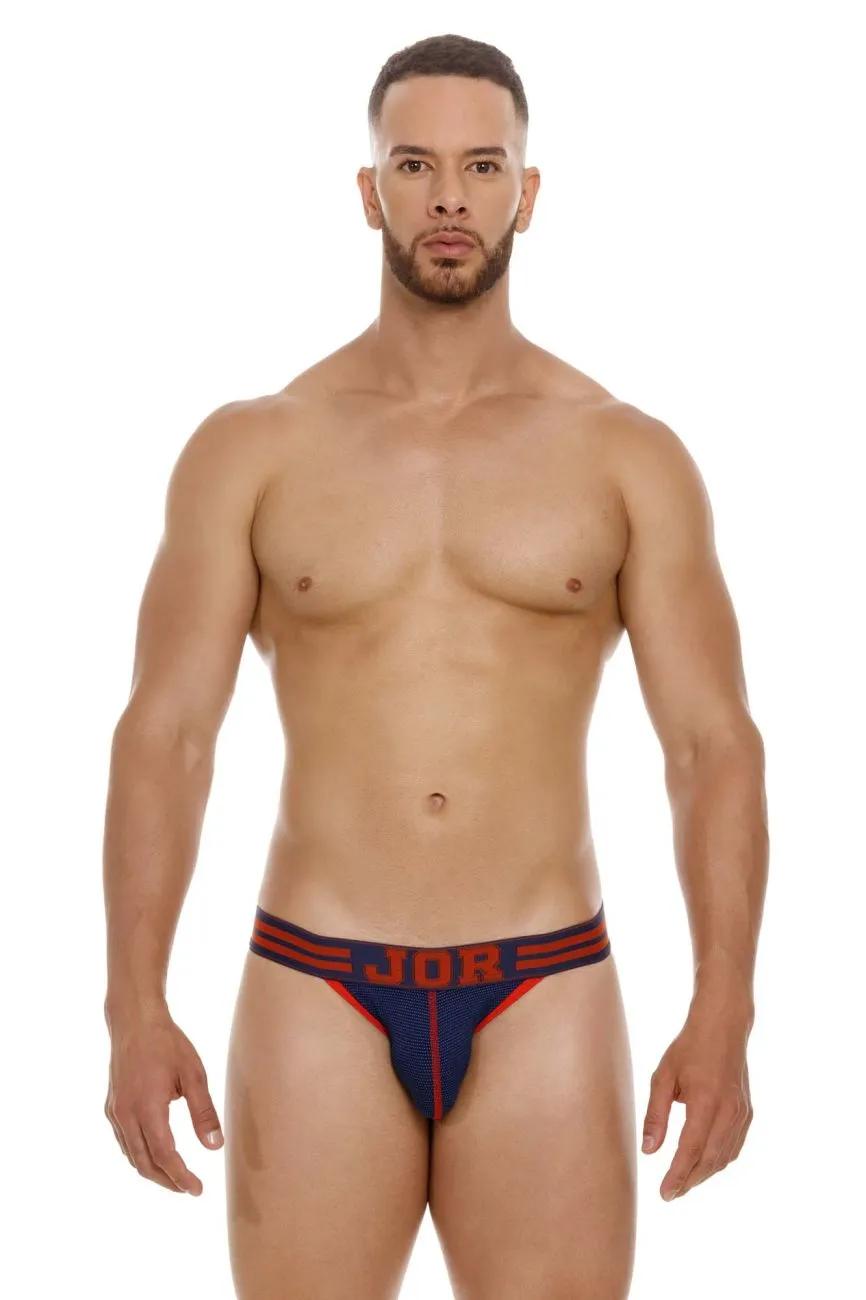 Clothing_Jor_Mens Underwear JOR 2060 College Thongs Color Blue