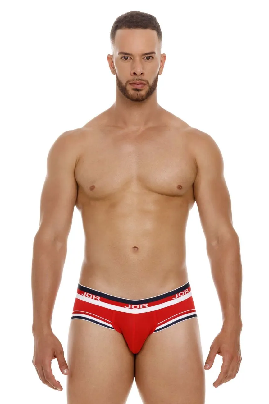 Clothing_Jor_Mens Underwear JOR 2062 Sailor Briefs Color Red