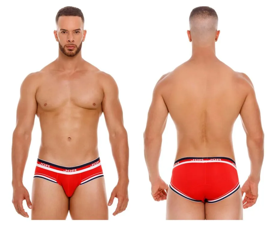 Clothing_Jor_Mens Underwear JOR 2062 Sailor Briefs Color Red