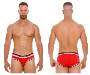Clothing_Jor_Mens Underwear JOR 2062 Sailor Briefs Color Red