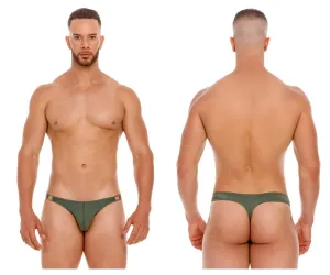 Clothing_Jor_Mens Underwear JOR 2073 Titan Thongs Color Green