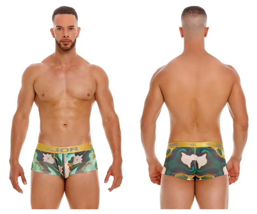 Clothing_Jor_Mens Underwear JOR 2080 Dublin Trunks Color Printed