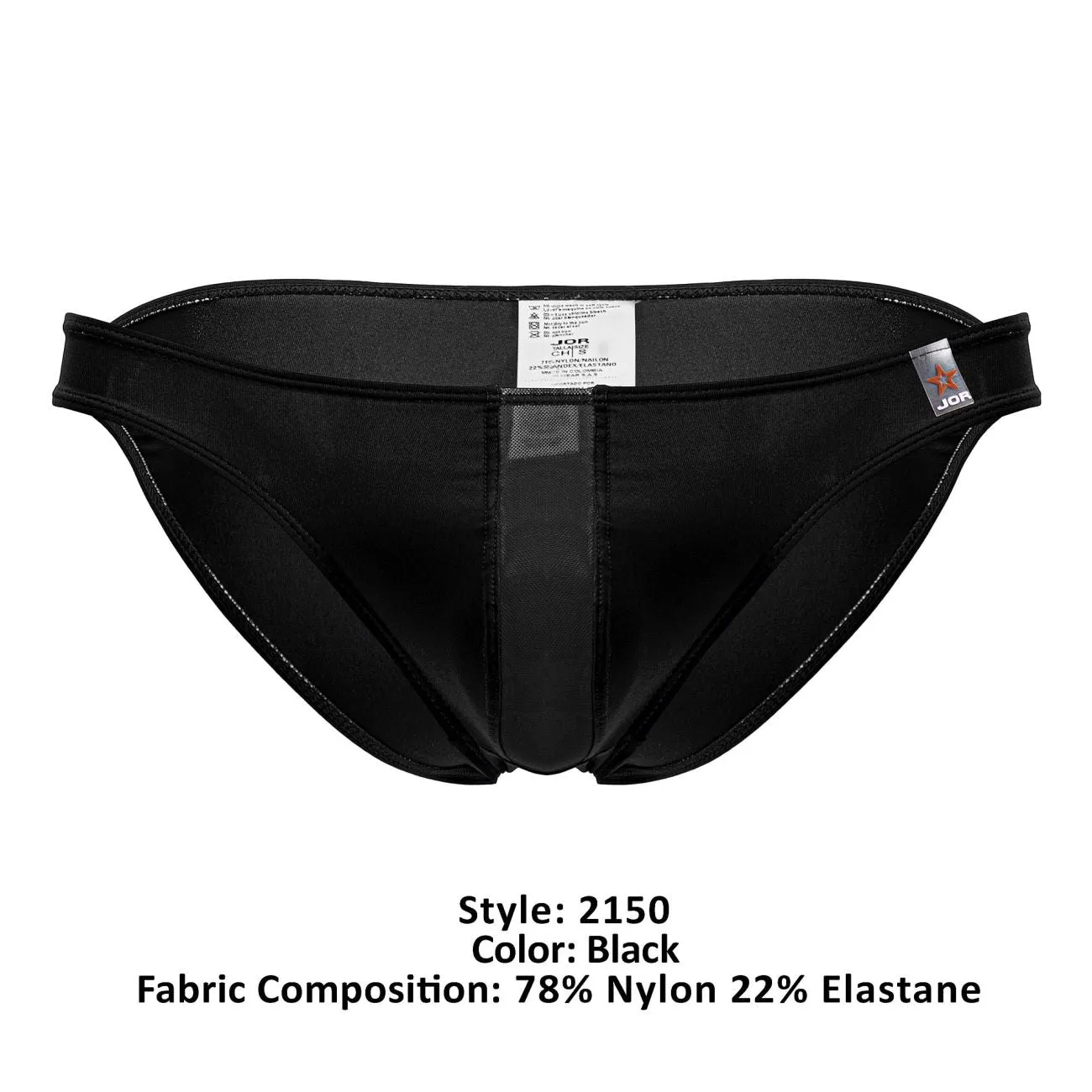 Clothing_Jor_Mens Underwear JOR 2150 Apolo Bikini Color Black