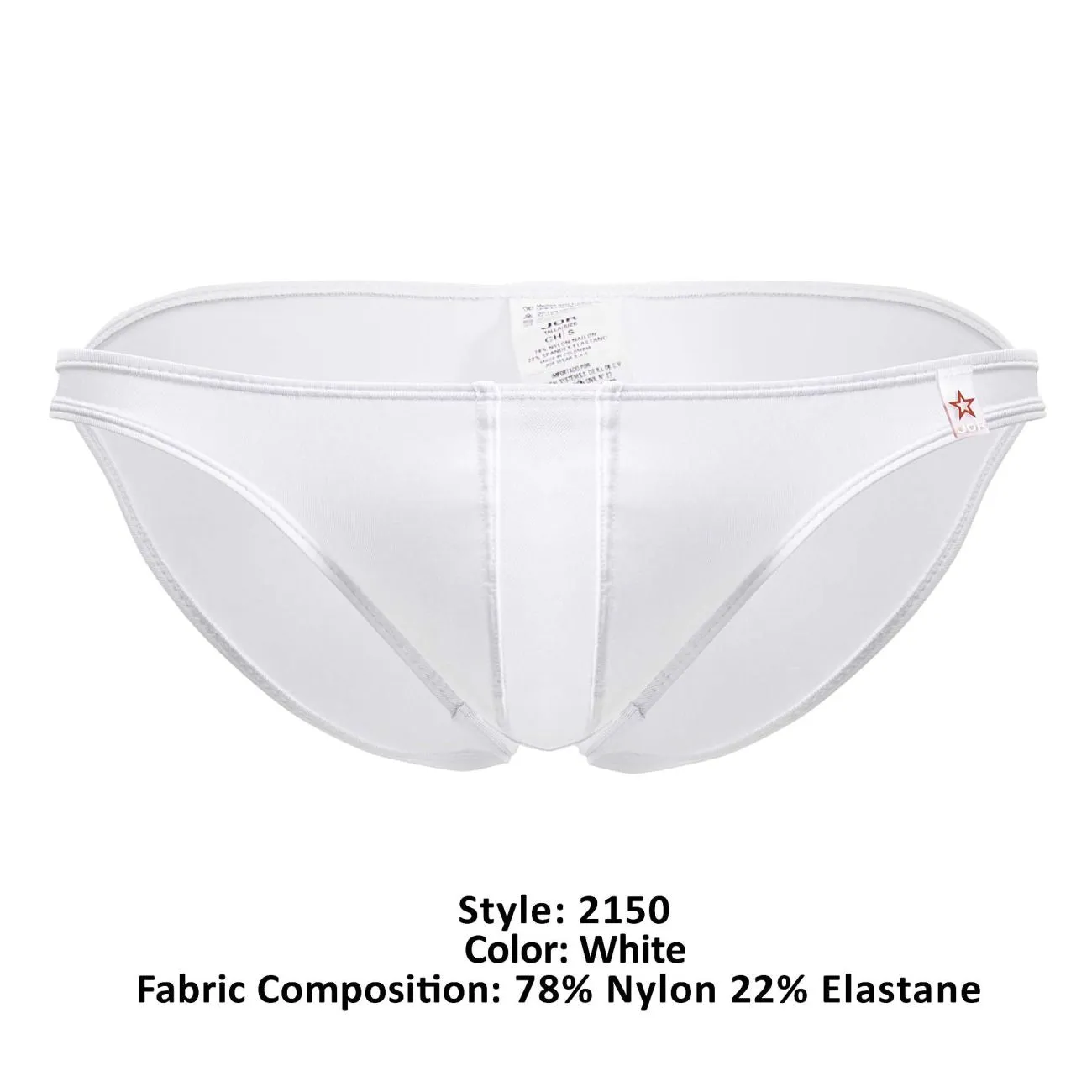 Clothing_Jor_Mens Underwear JOR 2150 Apolo Bikini Color White