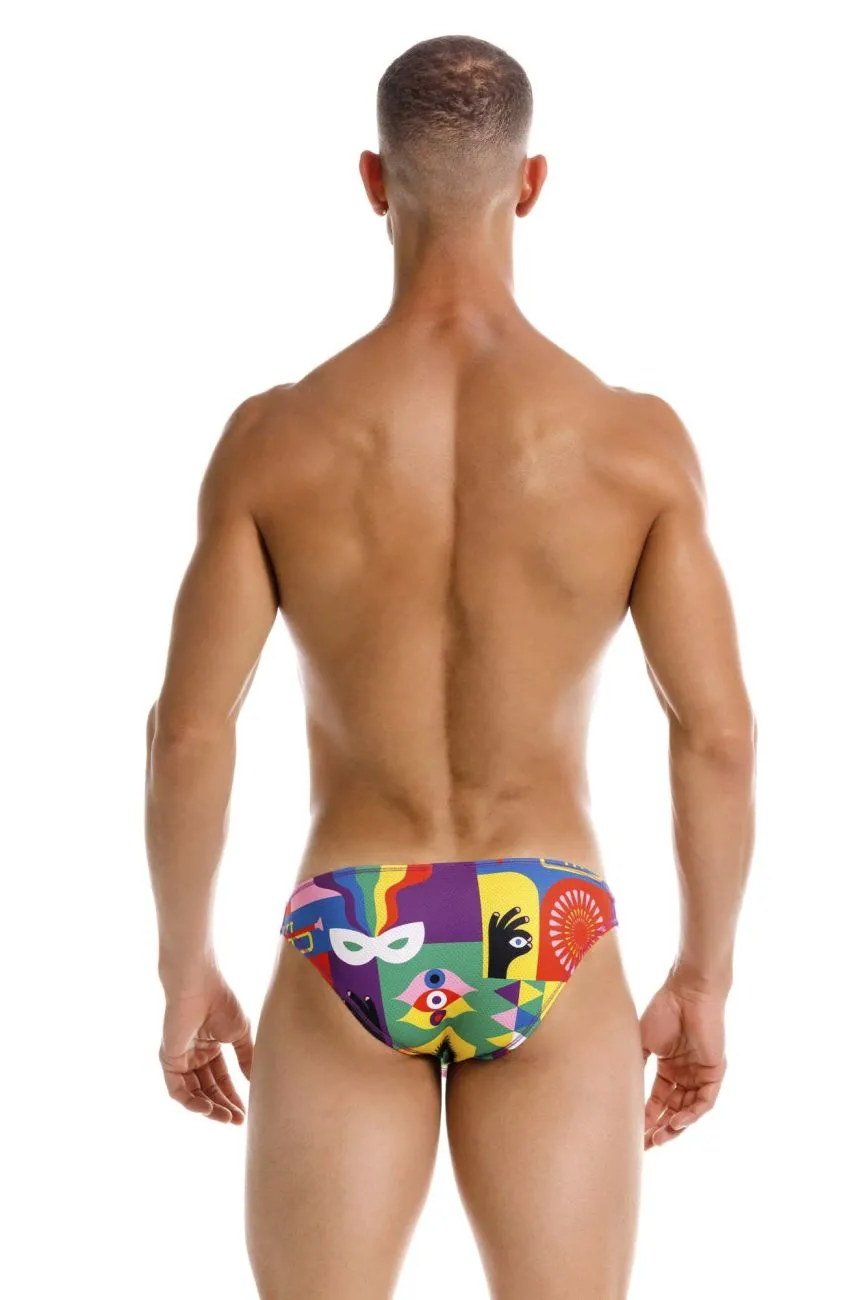 Clothing_Jor_Mens Underwear JOR 2171 Carnival Bikini Color Printed