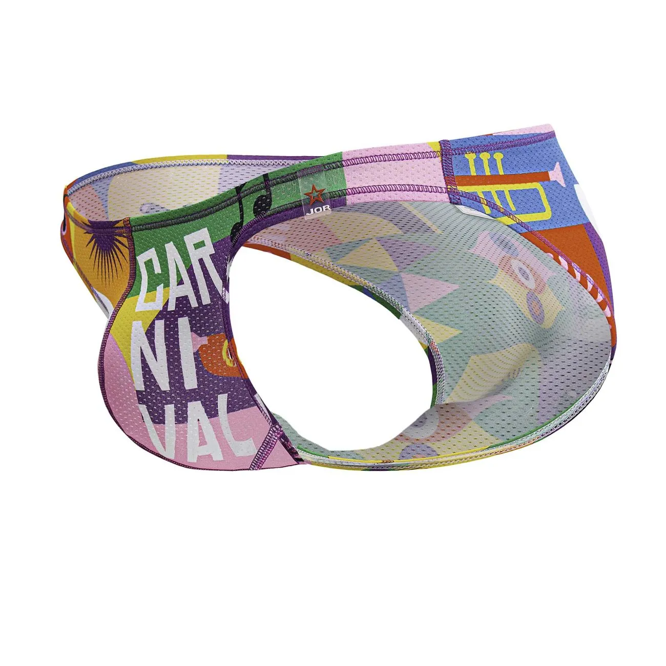 Clothing_Jor_Mens Underwear JOR 2171 Carnival Bikini Color Printed