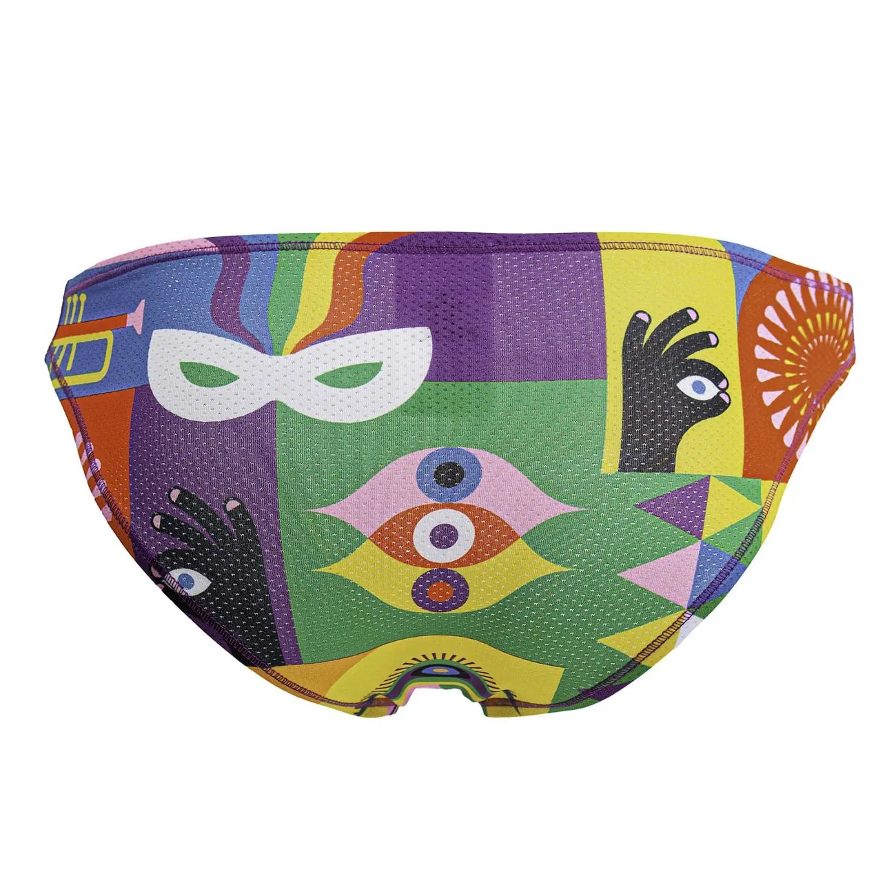Clothing_Jor_Mens Underwear JOR 2171 Carnival Bikini Color Printed